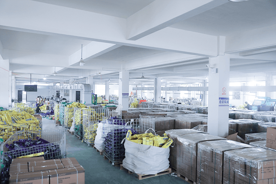 Large industrial factory floor with machinery